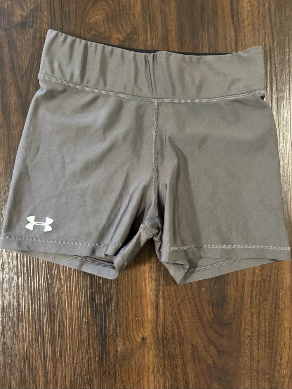Under Armour Women's Charcoal Stretch Training Shorts